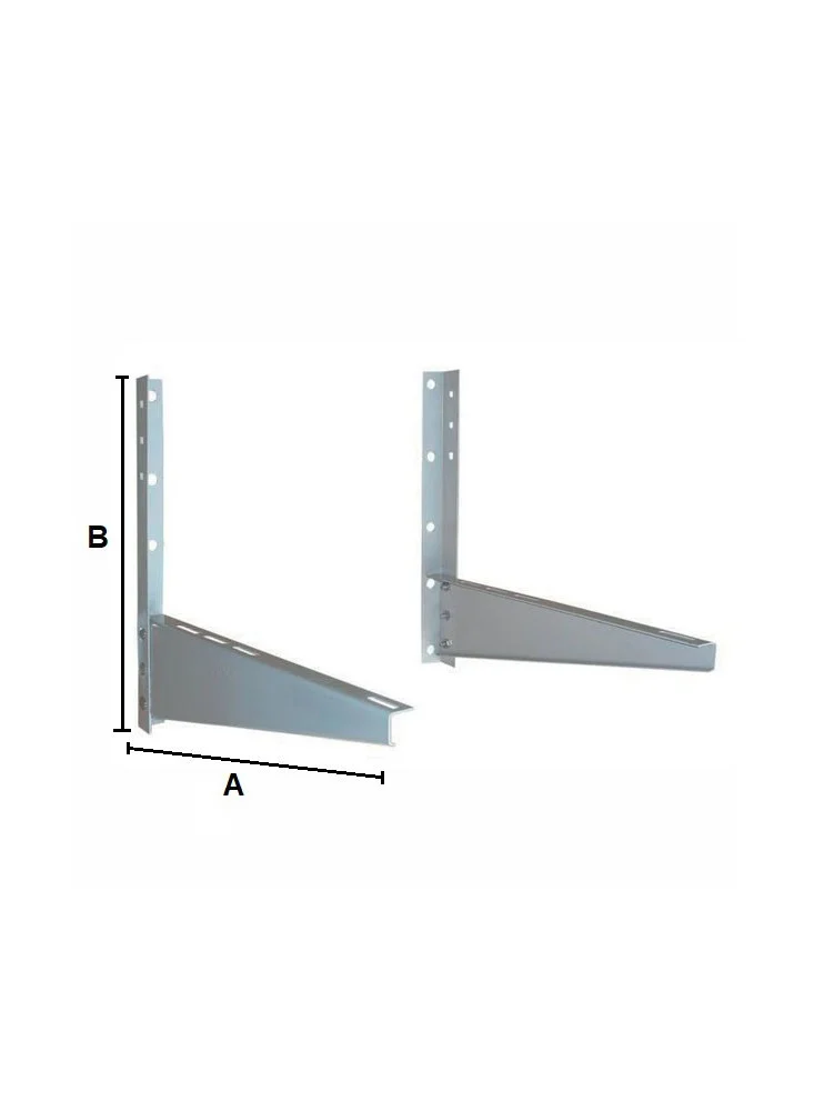 Supports (x2) clim mural 700