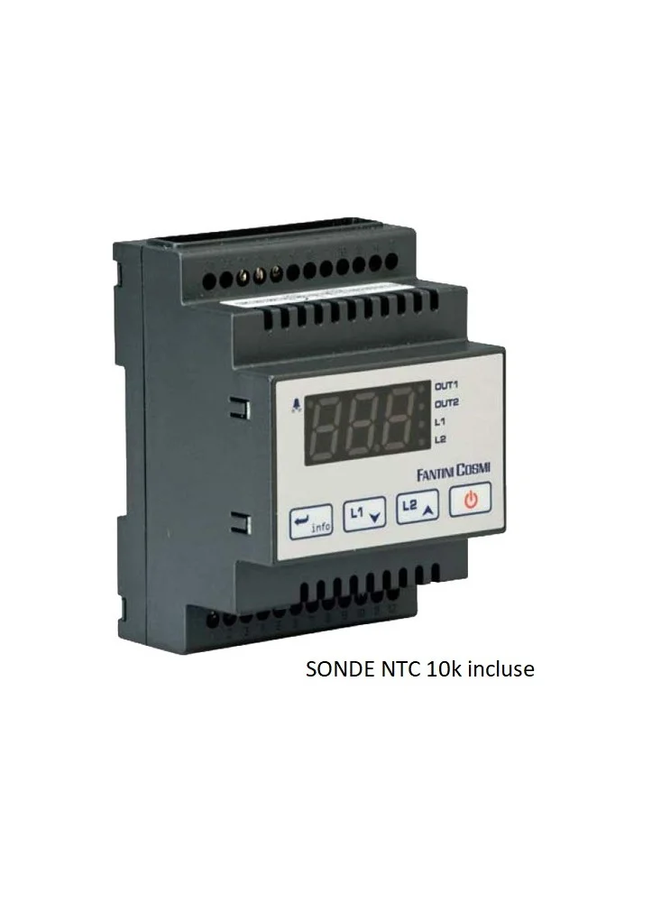 Thermostat ON/OFF 1 sortie ou PID