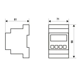 Thermostat ON/OFF 1 sortie ou PID