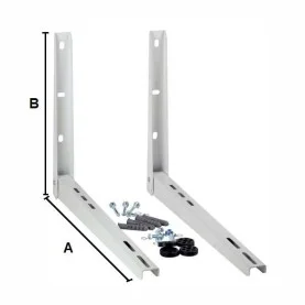 Supports (x2) clim mural 610