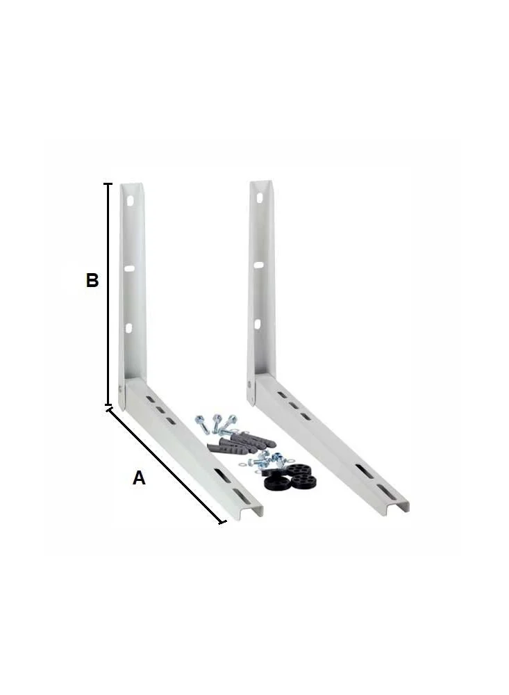 Supports (x2) clim mural 610