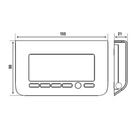 Thermostat d'ambiance CH150-16