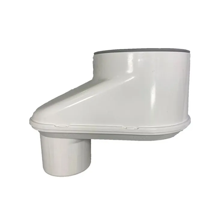 Adaptateur blanc 80/80-80/125 Rolux