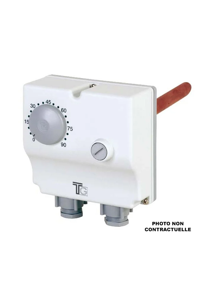 Aquastat double 0-60°C et 100°C