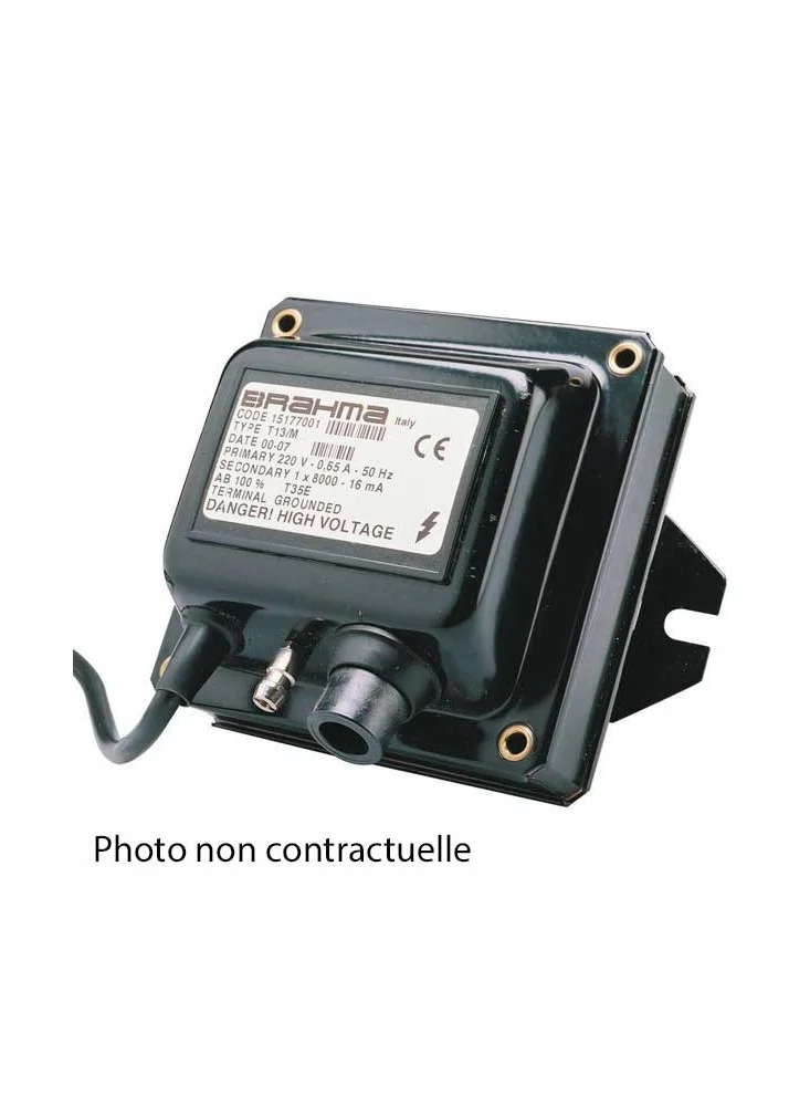 Transfo fioul 2 sorties T14/T