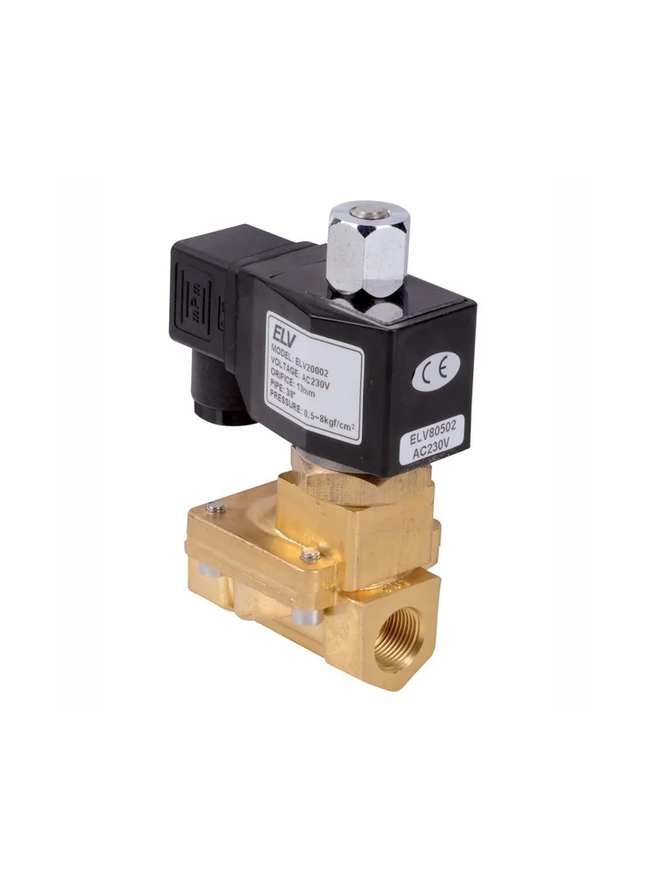 Electrovanne 3/8" NO Laiton