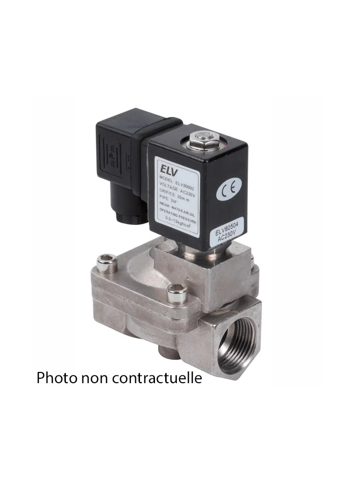 Electrovanne 1"1/2 NF Inox Electrovanne 1"1/2 NF Inox