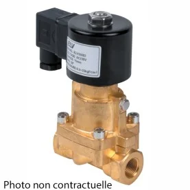 Electrovanne vapeur 1" NF Laiton