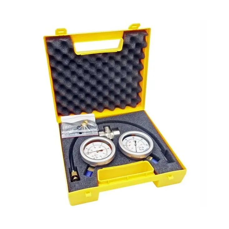 Coffret de manomètres gaz