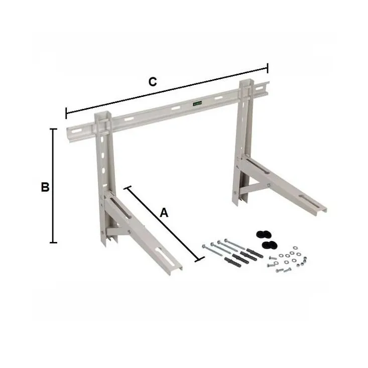 Support clim mural 650