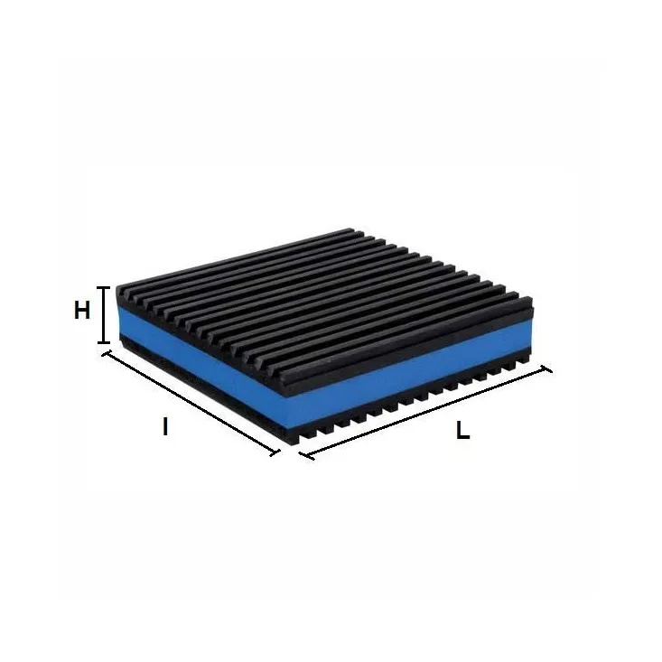 Support clim anti-vibration EVA 100 mm