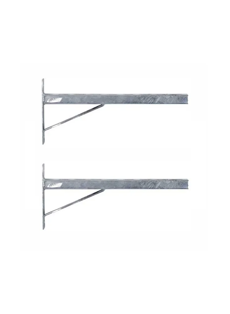 Supports (x2) clim galva 500