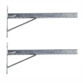 Supports (x2) clim galva 500