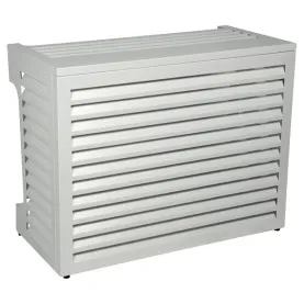 Cache clim aluminium XL blanc
