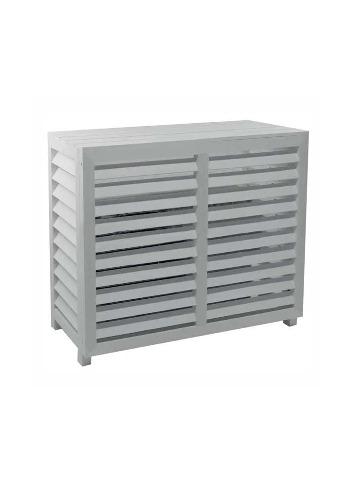 Cache clim composite L blanc Cache clim composite L blanc