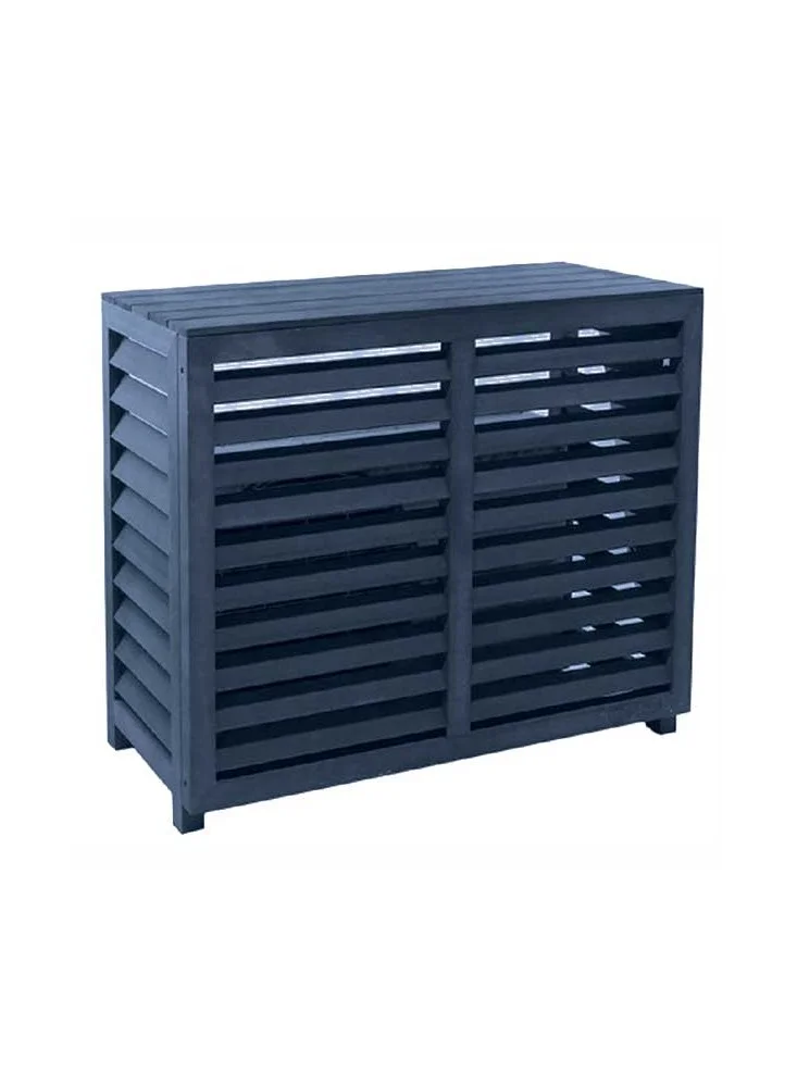 Cache clim composite L gris Cache clim composite L gris