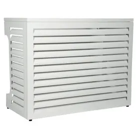 Cache clim aluminium M blanc