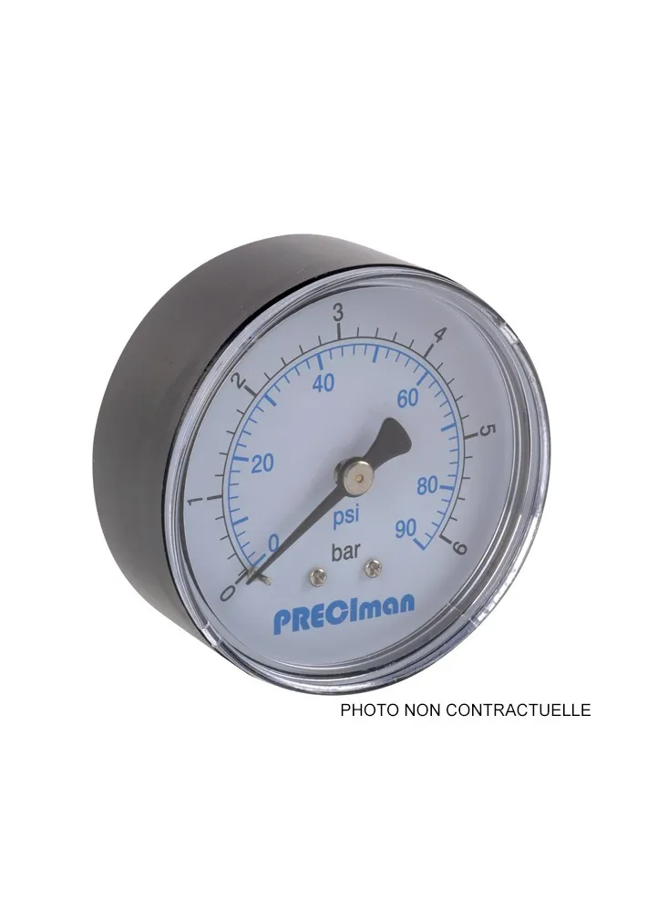 Manomètre 2,5 bar dia 50 ABS