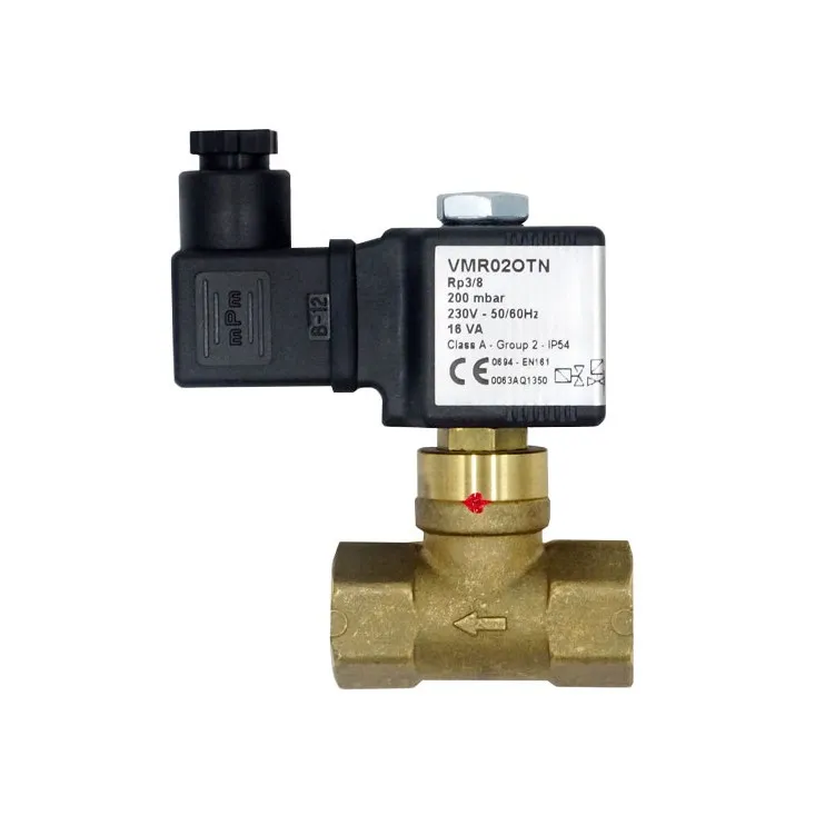 Electrovanne gaz 3/8 NF Laiton