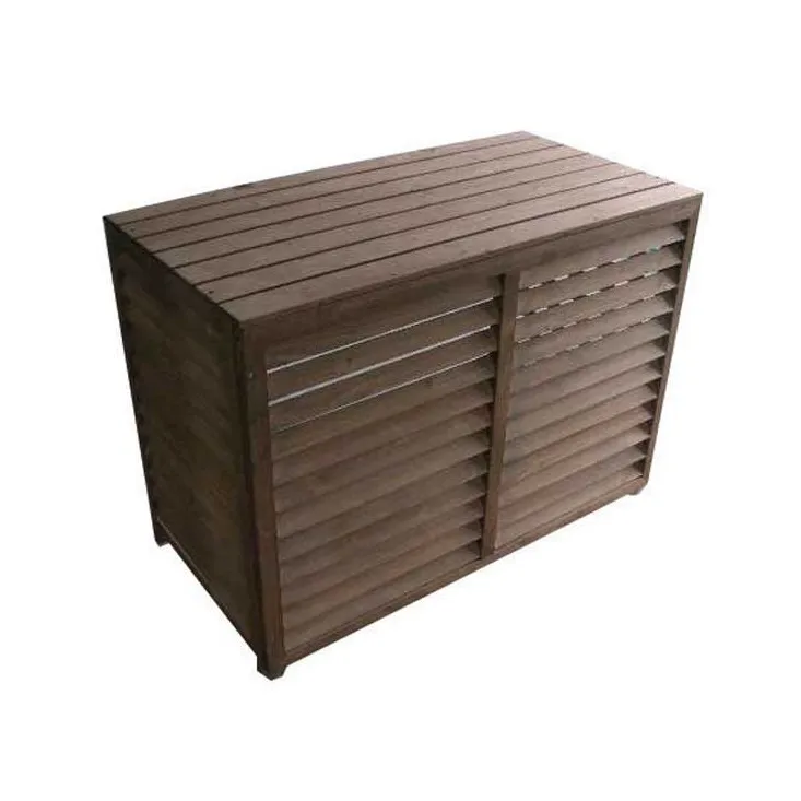 Cache clim bois traité XL