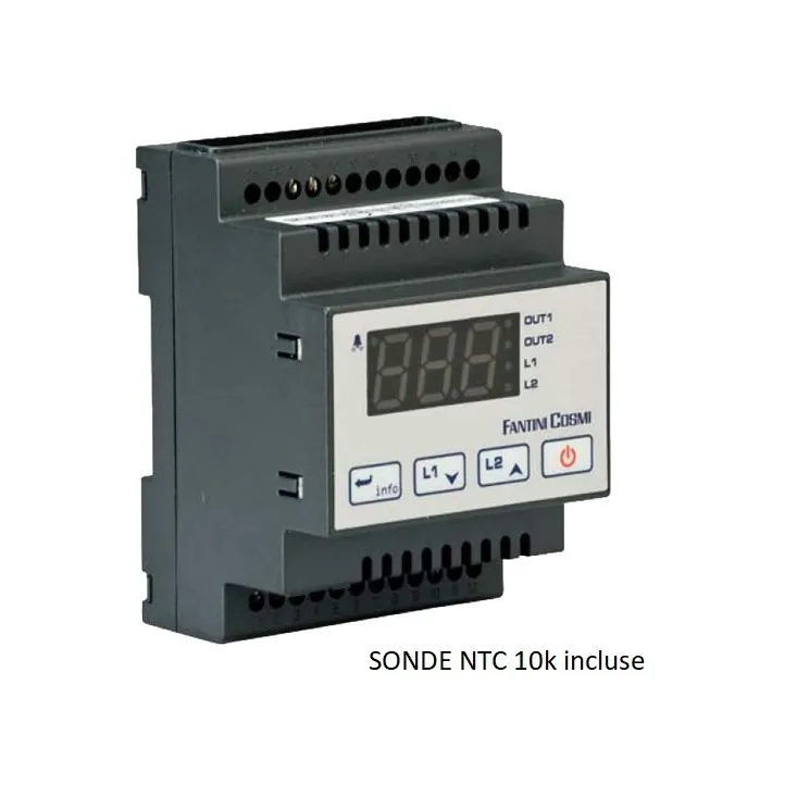 Thermostat ON/OFF 1 sortie ou PID