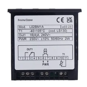 Thermostat ON/OFF PID 1 sortie