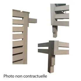 Kit rallonges cache clim gris