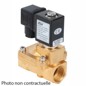 Electrovanne 1/2" NF Laiton