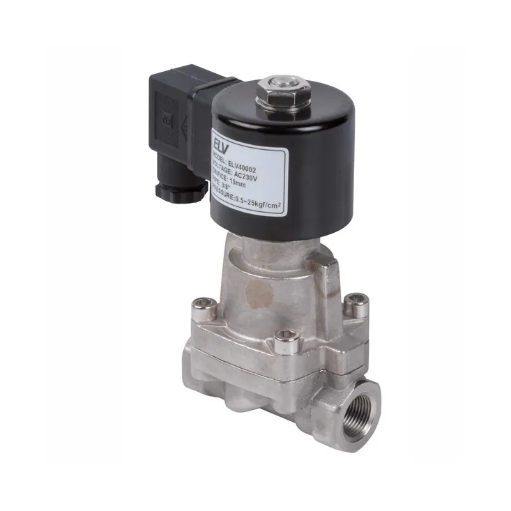 Electrovanne vapeur 3/8" NF Inox