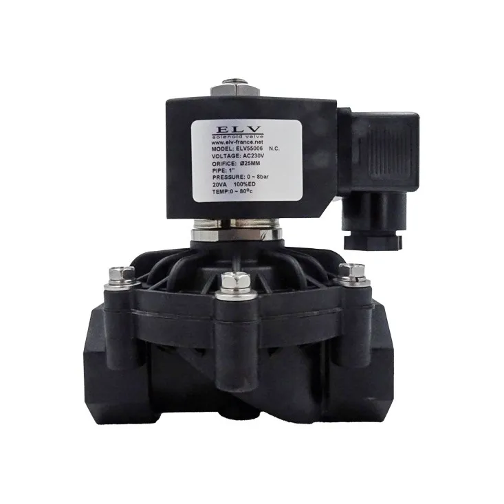 Electrovanne 1" NF plastique