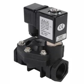 Electrovanne 3/4" NF plastique