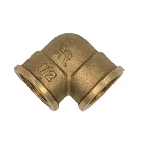 Coude laiton femelle 1/2"