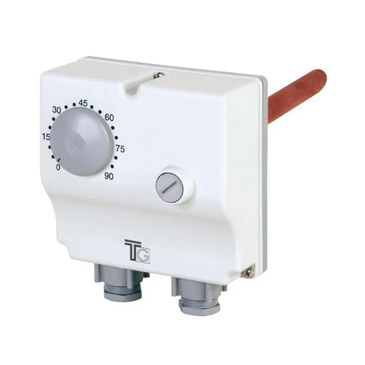 Aquastat double 0-90°C et 100°C