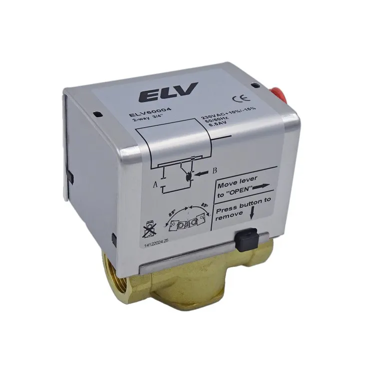 Vanne motorisée 2v 3/4" NF