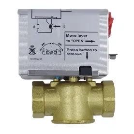 Vanne motorisée 2v 3/4" NF