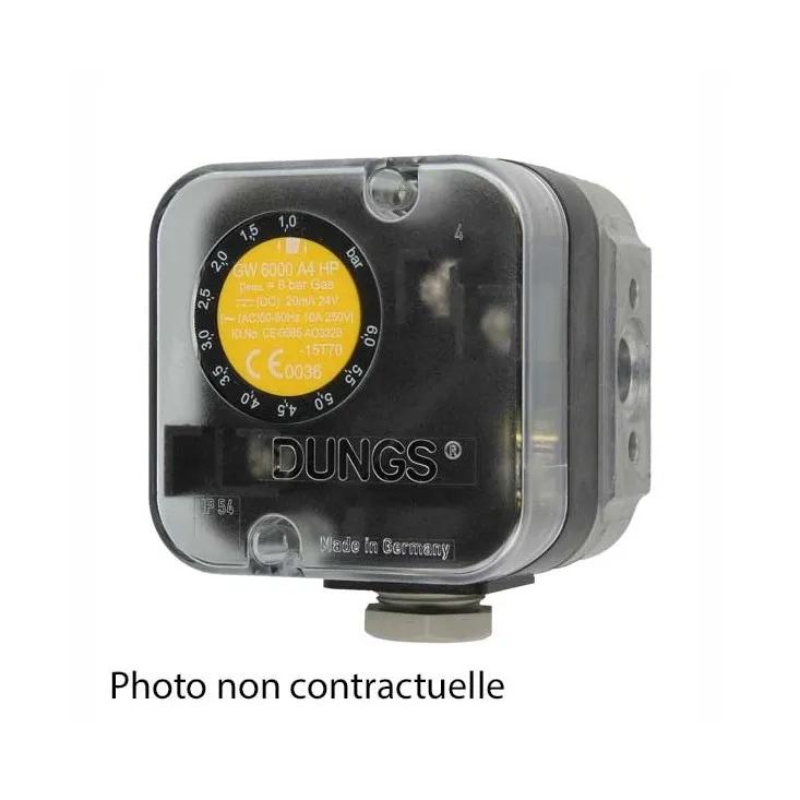 Pressostat GW 6000 A4 1000-6000 mbar