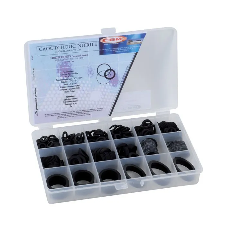 Coffret de 480 joints nitrile