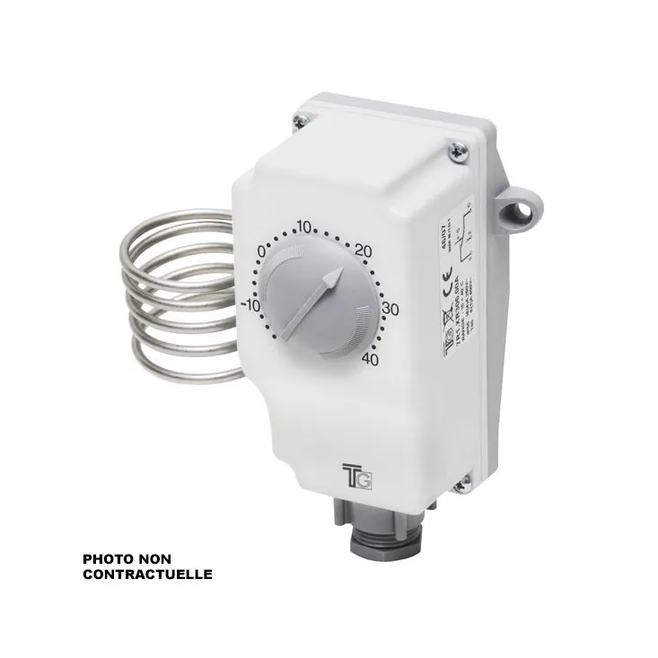 Thermostat réglage externe 0-60°C
