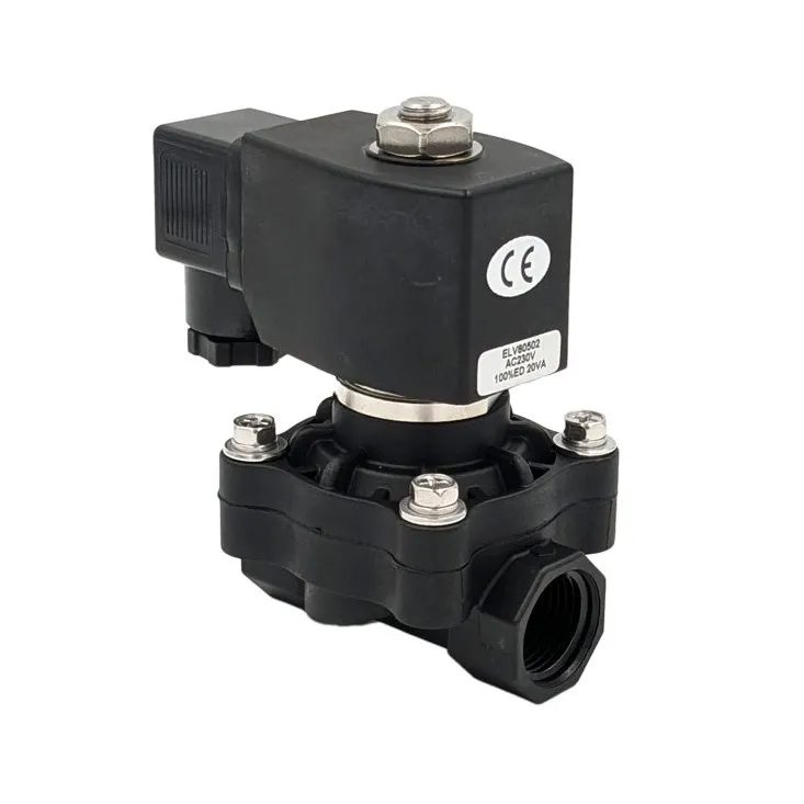 Electrovanne 1/2" NF plastique