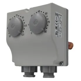 Aquastat double 30-120°C et 0-90°C