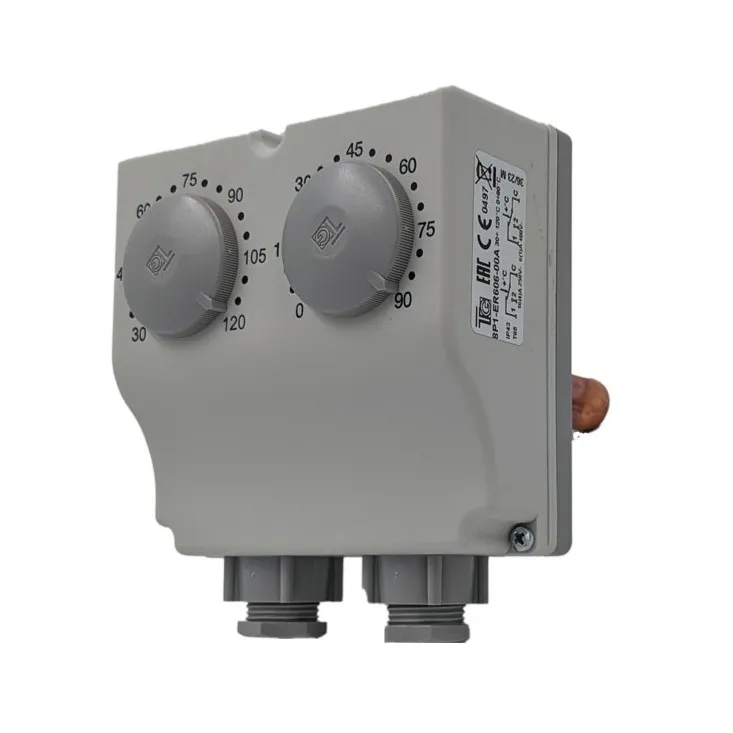 Aquastat double 30-120°C et 0-90°C